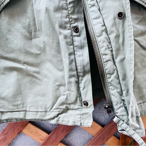 Velvet by Jenny Graham olive green utility jacket - Picture 11 of 12